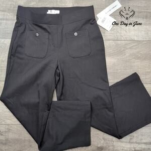 89th & Madison Wide Leg Capri Pants Size M